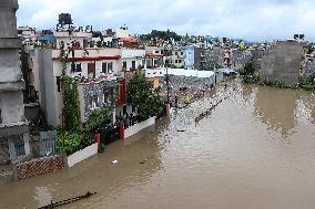 Flooding In Nepal.