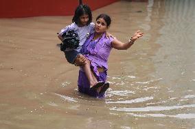 Flooding In Nepal.