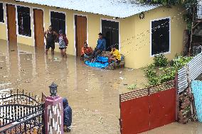 Flooding In Nepal.