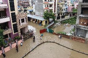 Flooding In Nepal.