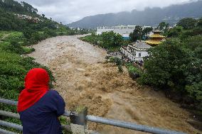 Monsoon Rain Induces Flood In Nepal Affecting Lives