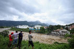 Monsoon Rain Induces Flood In Nepal Affecting Lives