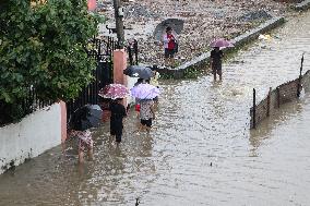 Flooding In Nepal.