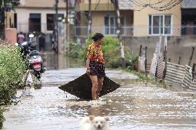 Flooding In Nepal.