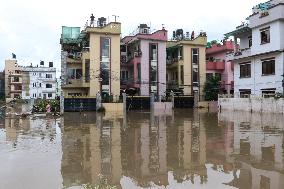 Flooding In Nepal.