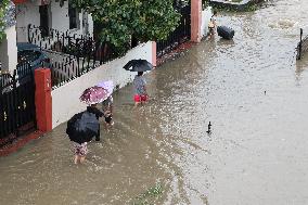 Flooding In Nepal.