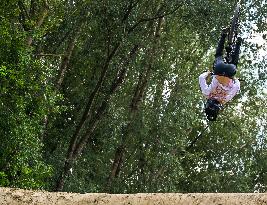 FMB Dirt Jump Competition At Rzeszow Bike Festival 2024