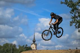 FMB Dirt Jump Competition At Rzeszow Bike Festival 2024