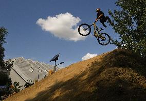 FMB Dirt Jump Competition At Rzeszow Bike Festival 2024