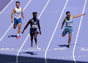 Paris 2024 - France’s Ryan Zeze Qualifies For 200m Final