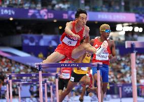 (PARIS2024) FRANCE-PARIS-OLY-ATHLETICS-400M HURDLES-MEN