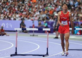 (PARIS2024) FRANCE-PARIS-OLY-ATHLETICS-400M HURDLES-MEN