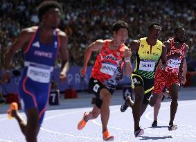 (PARIS2024) FRANCE-PARIS-OLY-ATHLETICS-200M-MEN