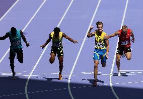 (PARIS2024) FRANCE-PARIS-OLY-ATHLETICS-200M-MEN