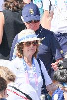 Paris 2024 - Swedish Royals Attend The Jumping