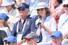 Paris 2024 - Swedish Royals Attend The Jumping