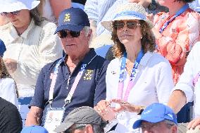 Paris 2024 - Swedish Royals Attend The Jumping