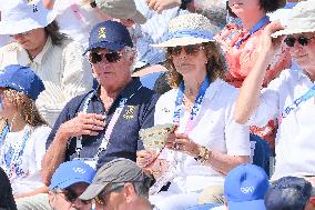 Paris 2024 - Swedish Royals Attend The Jumping