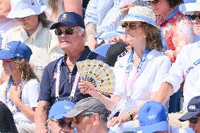 Paris 2024 - Swedish Royals Attend The Jumping