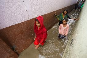 Monsoon Rain Induces Flood In Nepal Affecting Lives