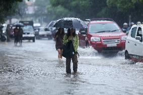 Monsoon Rain Induces Flood In Nepal Affecting Lives