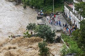 Monsoon Rain Induces Flood In Nepal Affecting Lives