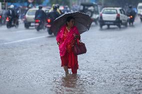 Monsoon Rain Induces Flood In Nepal Affecting Lives