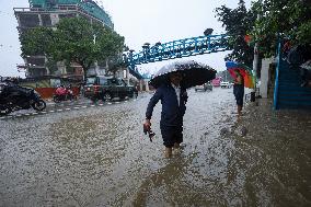 Monsoon Rain Induces Flood In Nepal Affecting Lives