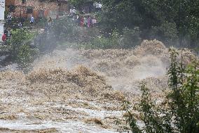 Monsoon Rain Induces Flood In Nepal Affecting Lives