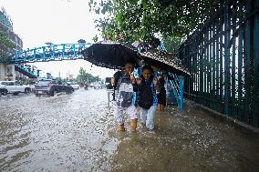 Monsoon Rain Induces Flood In Nepal Affecting Lives