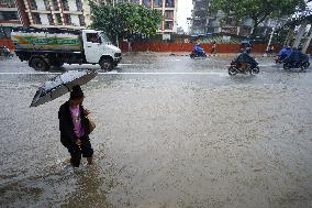 Monsoon Rain Induces Flood In Nepal Affecting Lives