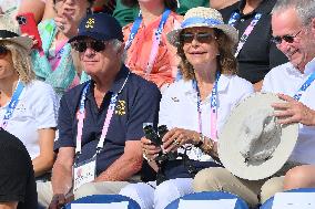 Paris 2024 - Jumping - Swedish Royals In The Stands