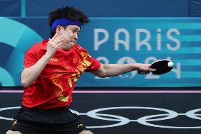 (PARIS2024)FRANCE-PARIS-OLY-TABLE TENNIS