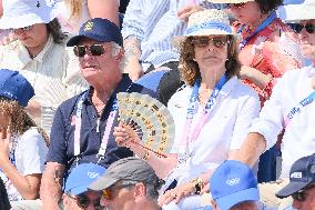 Paris 2024 - Jumping - Swedish Royals In The Stands