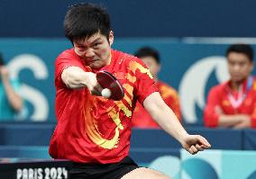 (PARIS2024)FRANCE-PARIS-OLY-TABLE TENNIS