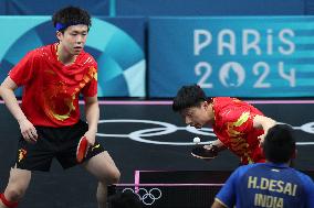 (PARIS2024)FRANCE-PARIS-OLY-TABLE TENNIS