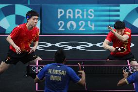 (PARIS2024)FRANCE-PARIS-OLY-TABLE TENNIS