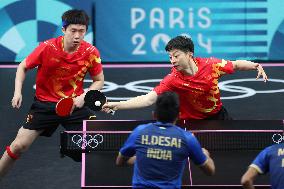 (PARIS2024)FRANCE-PARIS-OLY-TABLE TENNIS