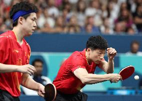 (PARIS2024)FRANCE-PARIS-OLY-TABLE TENNIS