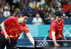 (PARIS2024)FRANCE-PARIS-OLY-TABLE TENNIS