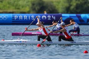 (PARIS2024) FRANCE-VAIRES-SUR-MARNE-OLY-CANOE SPRINT