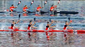 (PARIS2024) FRANCE-VAIRES-SUR-MARNE-OLY-CANOE SPRINT