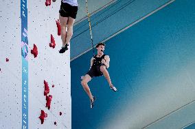 Paris 2024 - Climbing - Men’s Speed Qualification