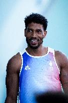 Paris 2024 - Climbing - Bassa Mawen At Men’s Speed Qualification