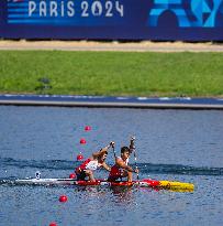 (PARIS2024) FRANCE-VAIRES-SUR-MARNE-OLY-CANOE SPRINT