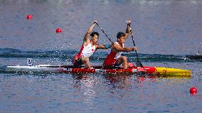 (PARIS2024) FRANCE-VAIRES-SUR-MARNE-OLY-CANOE SPRINT