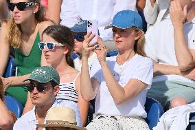 Paris 2024 - Jumping - Delphine Arnault In The Stands