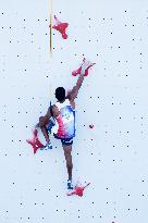 Paris 2024 - Climbing - Bassa Mawen At Men’s Speed Qualification