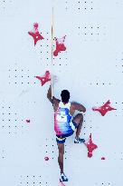 Paris 2024 - Climbing - Bassa Mawen At Men’s Speed Qualification