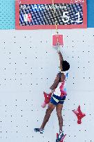 Paris 2024 - Climbing - Bassa Mawen At Men’s Speed Qualification
